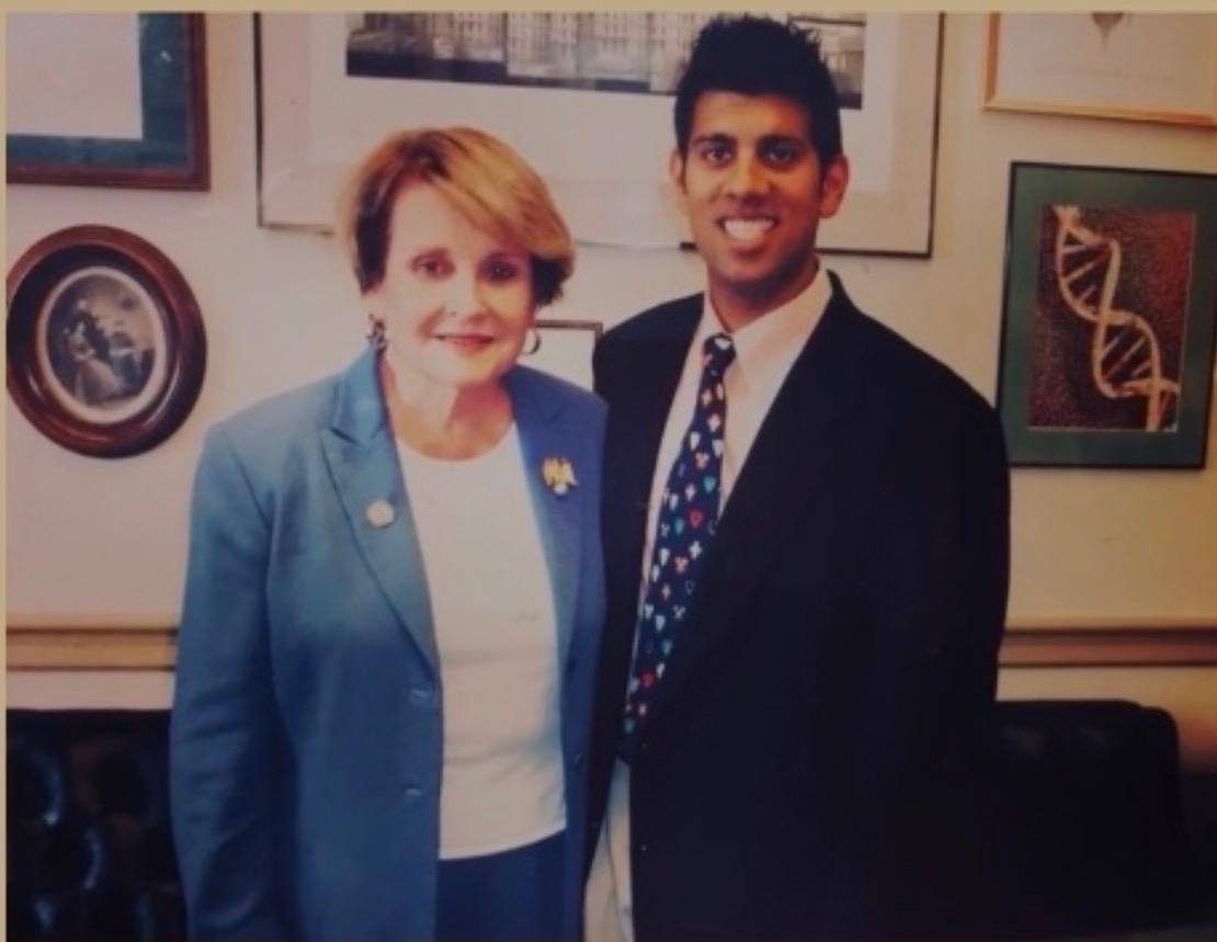 Louise Slaughter and Jeremy Cooney